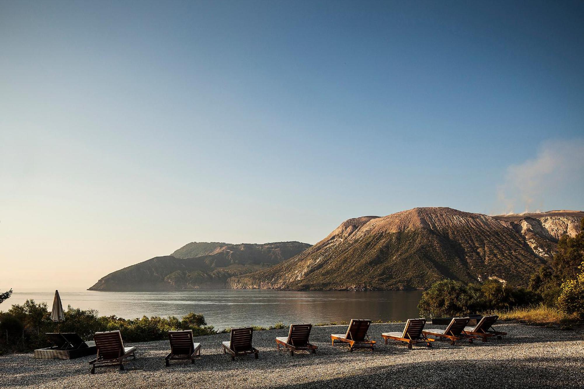 Vulcano Blu Residence リーパリ エクステリア 写真
